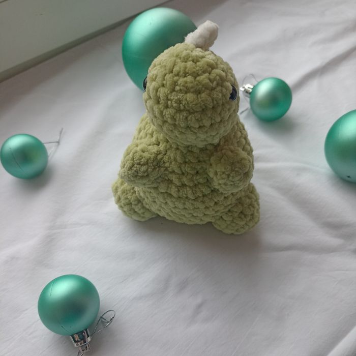 Динозаврик зелений