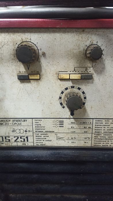 Migomat Półautomat spawalniczy OZAS Tyros 251 250A 400V
