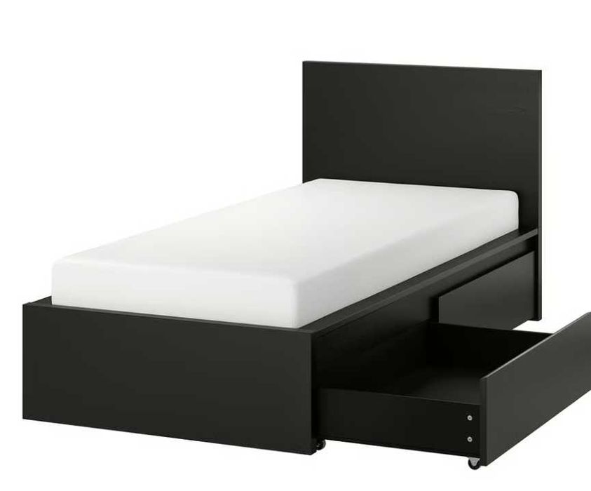Cama de Solteiro IKEA MALM 90x200 – Excelente Estado – Lisboa