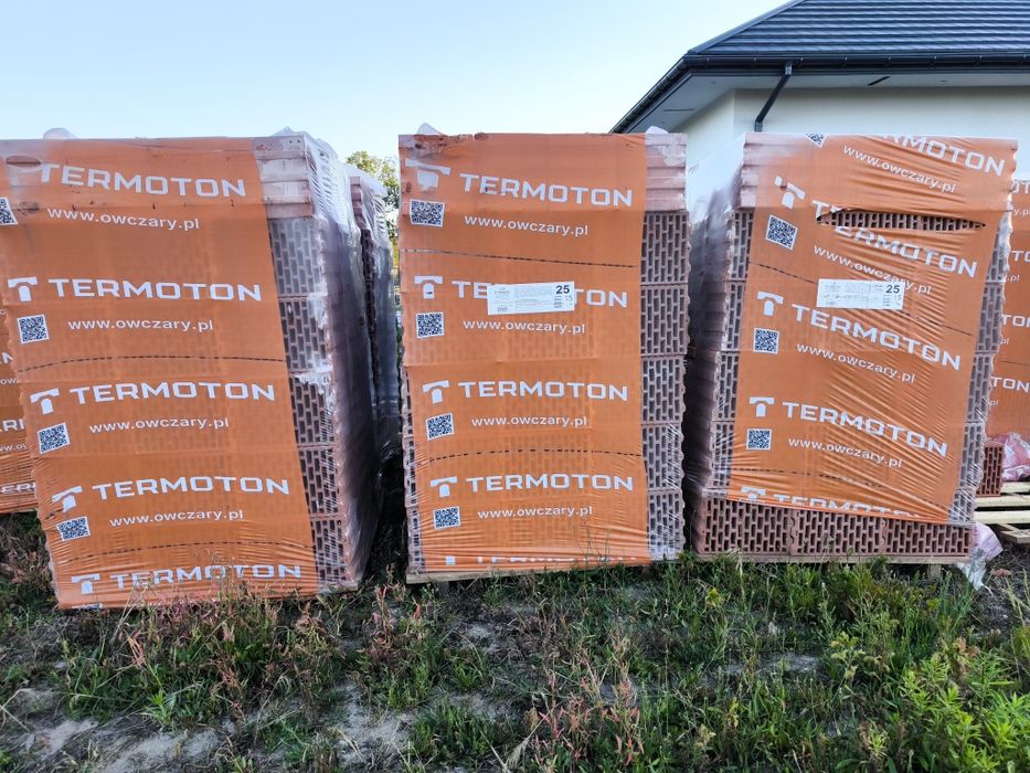 Pustak ceramiczny TERMOTON p+w 25 kl. 15