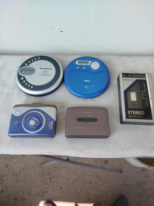 Stare walkmany odtwarzacze