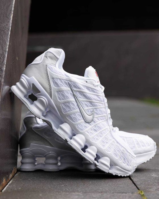 !SALE! Nike Shox TL White 36 37 38 39 40 41 42 43 44 45 46 найк шокс