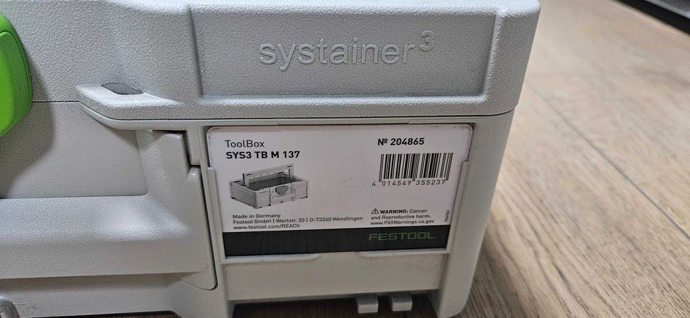 Festool Systainer ToolBox SYS3 TB M 137 204865