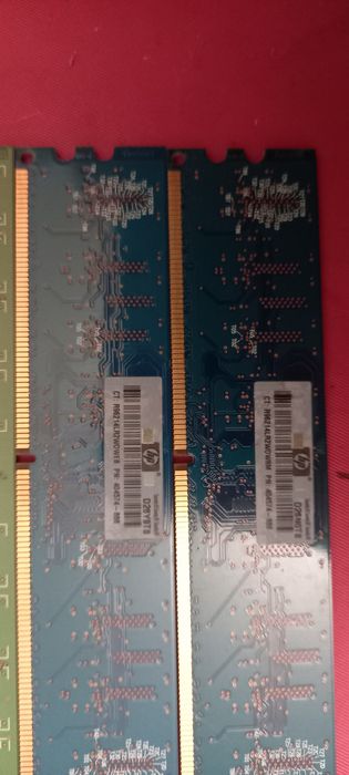 Память RAM DDR2, 4 Gb Гб, 4 планки по 1 Gb Гб