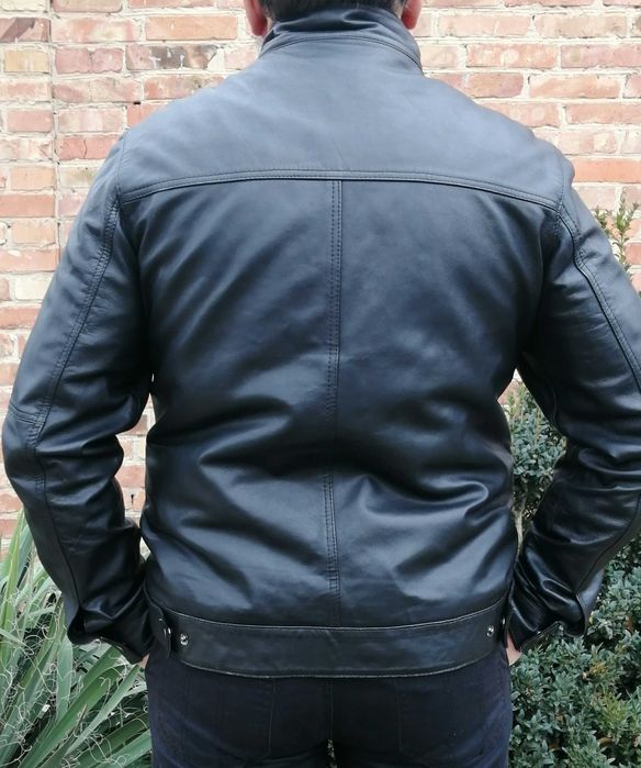 Onfire куртка XL шкіряна куртка кожаная спорт слімфіт демісезон