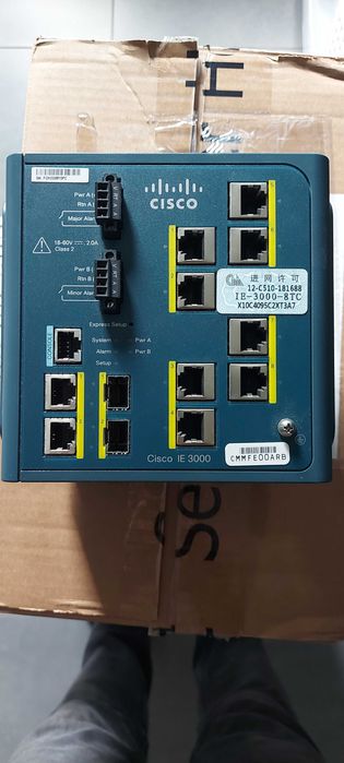 Switch cisco IE 3000 8TC