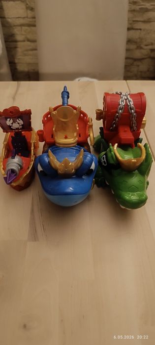 Piratix Rekin Krokodyl statek piracki figurki