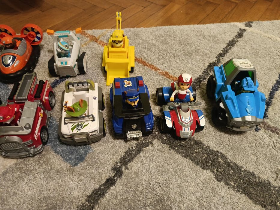 Psi patrol auta kolekcja