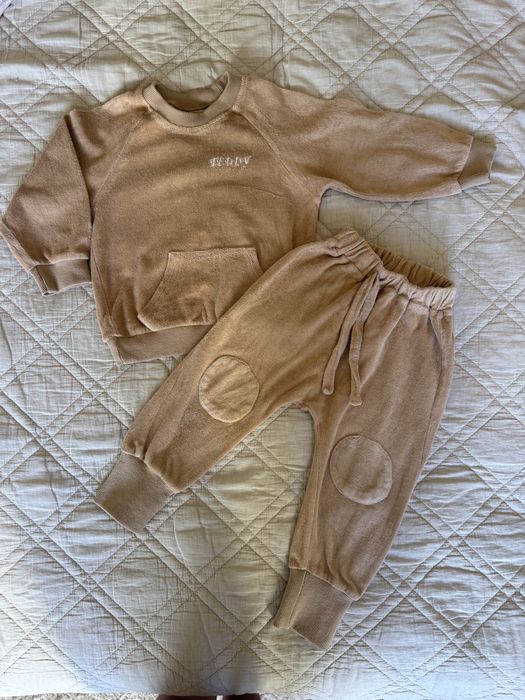 Костюм zara тедди 2-3роки 98р