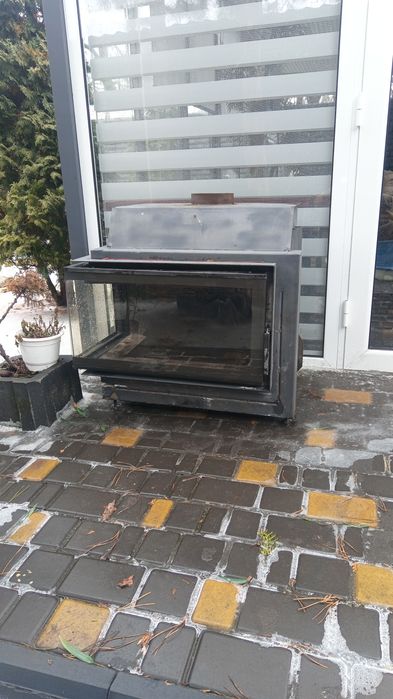 Камин, каминофен, топка угловой