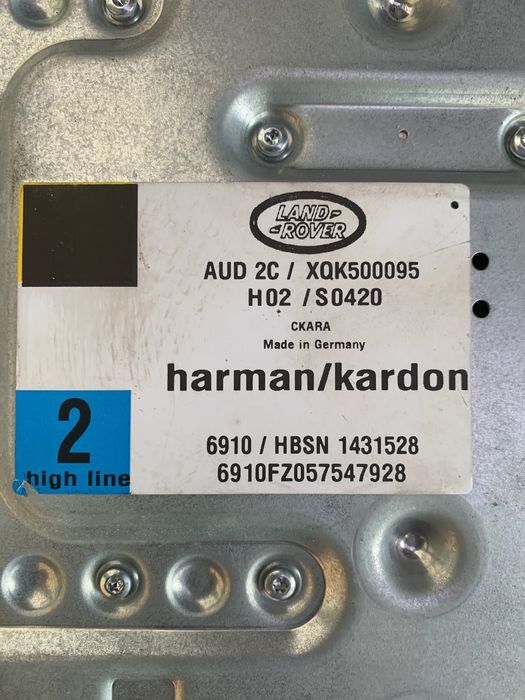 Harman Kardon AUD 2C / XQK500095 H02 / S0420