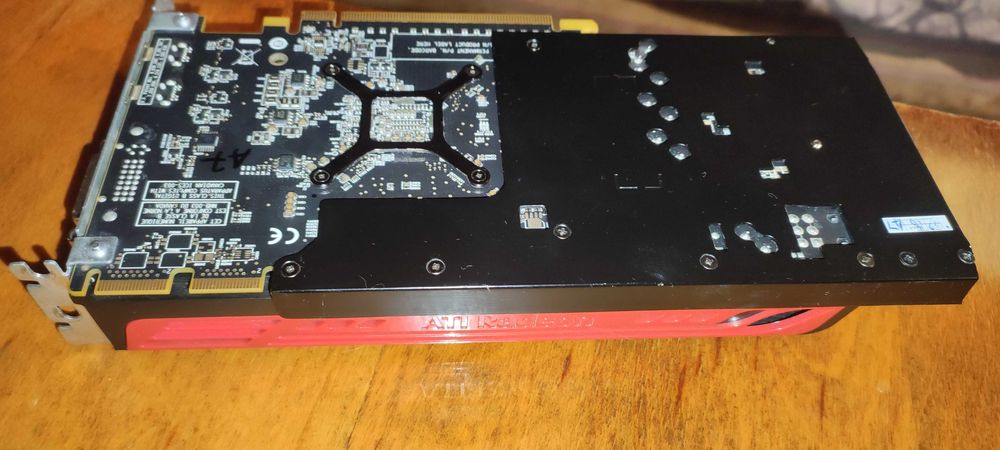 ВИДЕОКАРТА RADEON AMD HD 5770 1gb под ремонт
