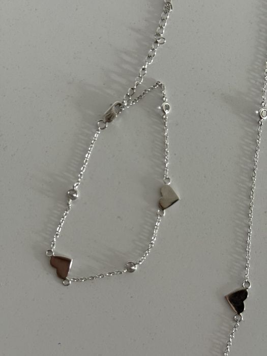 Komplet srebrnej bizuterii Yes