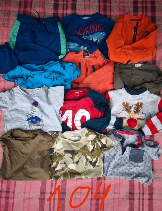 Paczka ubrań dla chłopca 104
