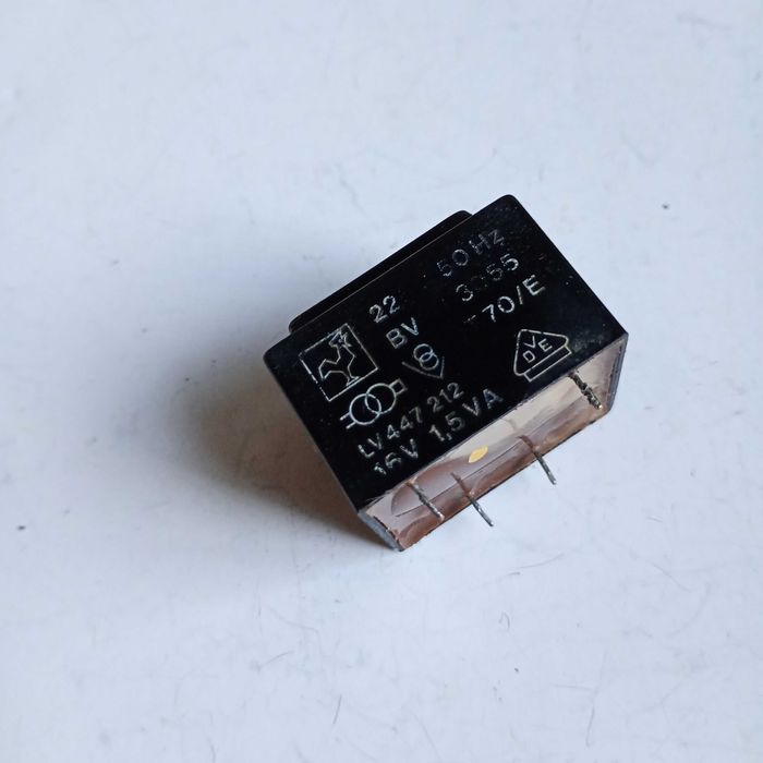 Transformator HAHN BV 3055, 220V 50Hz, 16V  1,5 VA