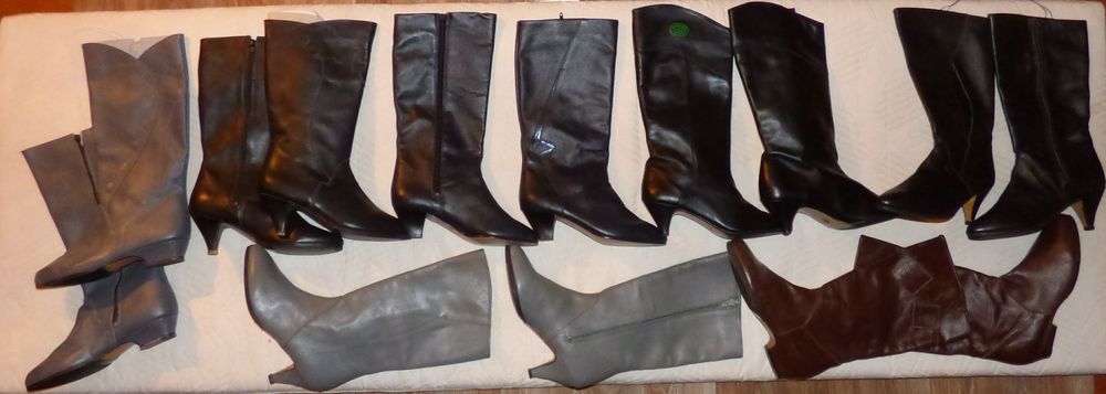 Жіночі сапожки чоботи довгі шкіряні натуральна шкіра осінні весняні