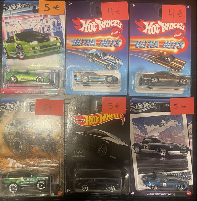 Hot Wheels Porsche  Nissan Honda VW