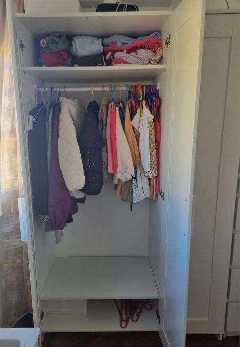 Armário BRIMNES ikea branco 
Roupeiro