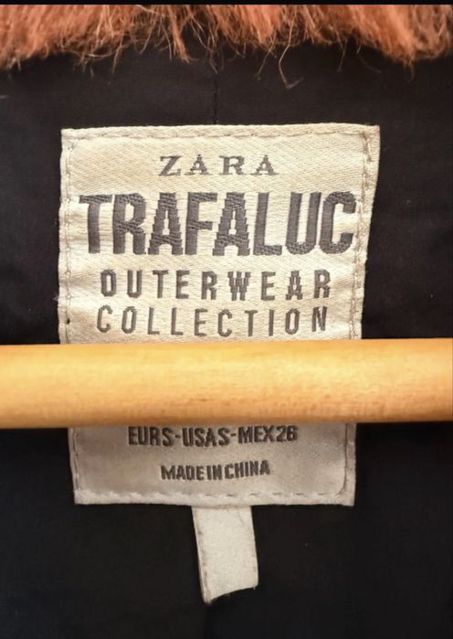 Casaco de pelo Trafaluc (Zara)