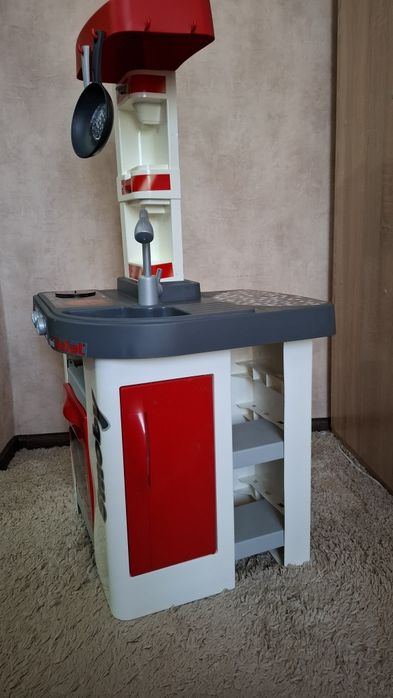 Дитяча кухня Smoby, червоно-біла