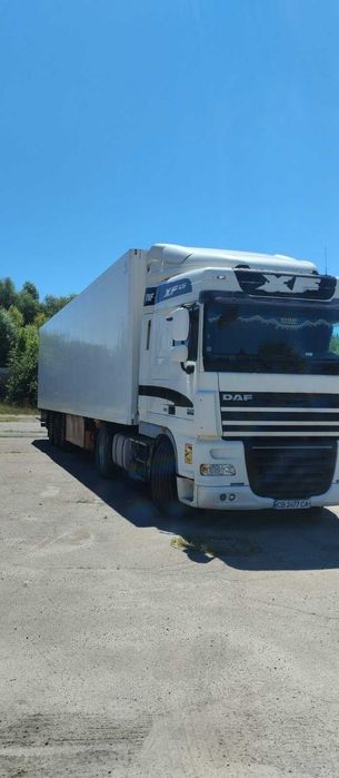 Продам сцепку DAF XF 105.460 + рефрижератор Schmitz SKO 24L 13.4 / Готовий бізнес / Рейсовий стан