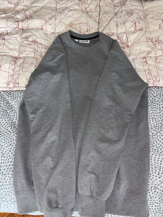 Sweat lacoste cinzenta