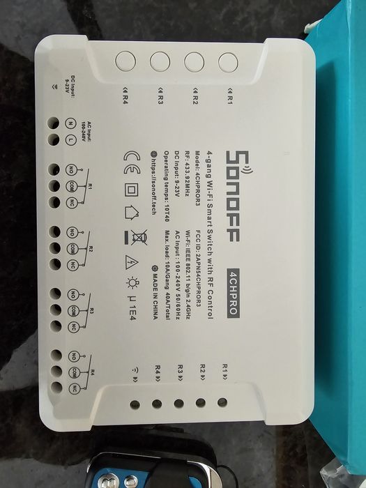 Sonoff 4 Canais Pro C/Comandos