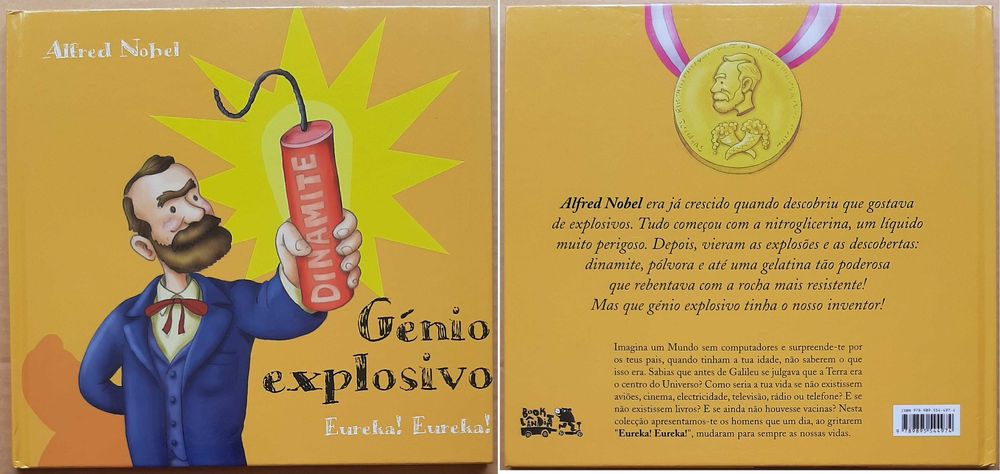 Livros coleção Eureka! Eureka! - Sobre personagens da nossa história.