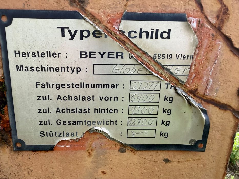 Przesiewacz Beyer Globetrotter