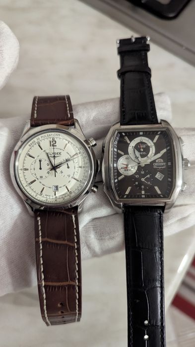 Часы Elysee Germany, Orient chronograph alarm, годинник хронограф будильник