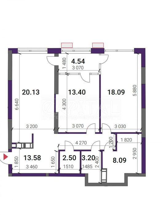 Продаж 2к квартири 84м2 ЖК GREAT Власна котельня Осокорки - View 5