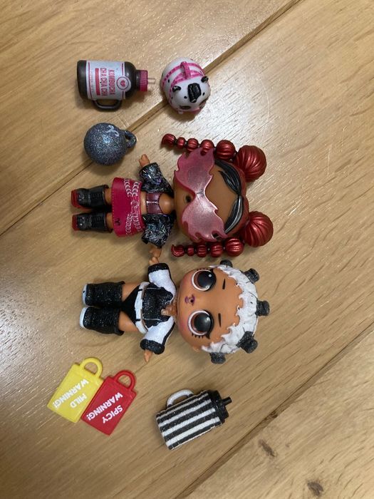 Lol surprise modelka i sedzia pilkarski lalki unikat L.O.L.