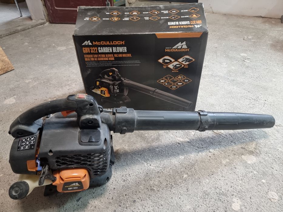 Dmuchawa do liści 3w1 McCulloch GBV 322