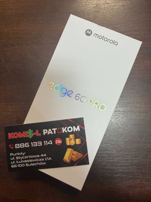 Motorola Edge 60 Pro, 5112  GB , green /NOWY/ ***L PAT KOM**