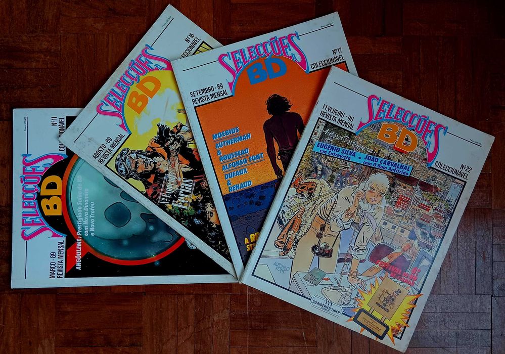 Selecções da BD - 4 revistas