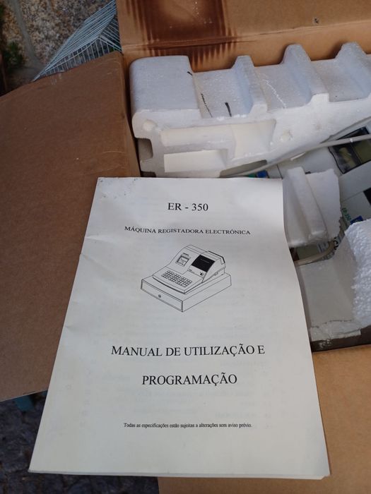 Maquina registadora antiga