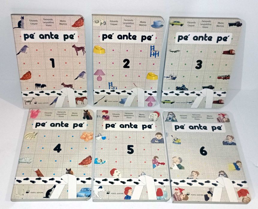 Pé ante pé - Coleção Completa (6 livros)