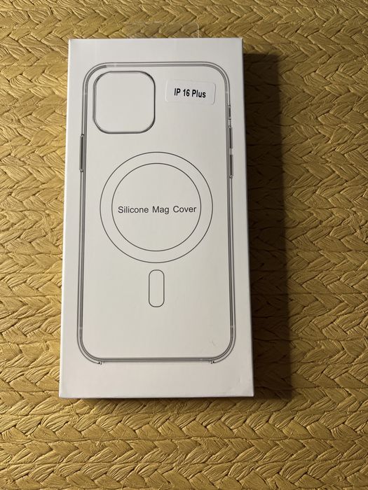 Etui silikonowe na telefon iPhone 16 Plus/ MagSafe- nowe