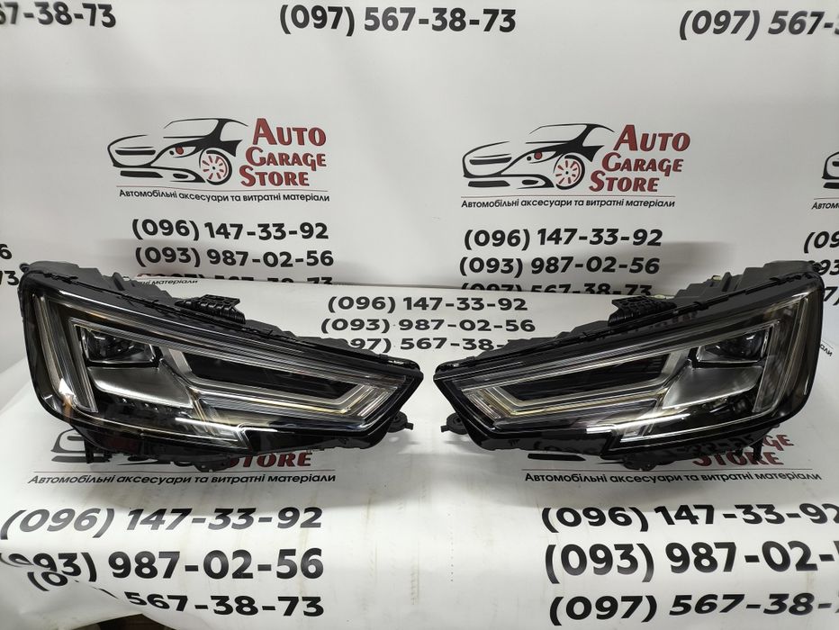 Фари Full Led Audi A4 b9 2016-2019