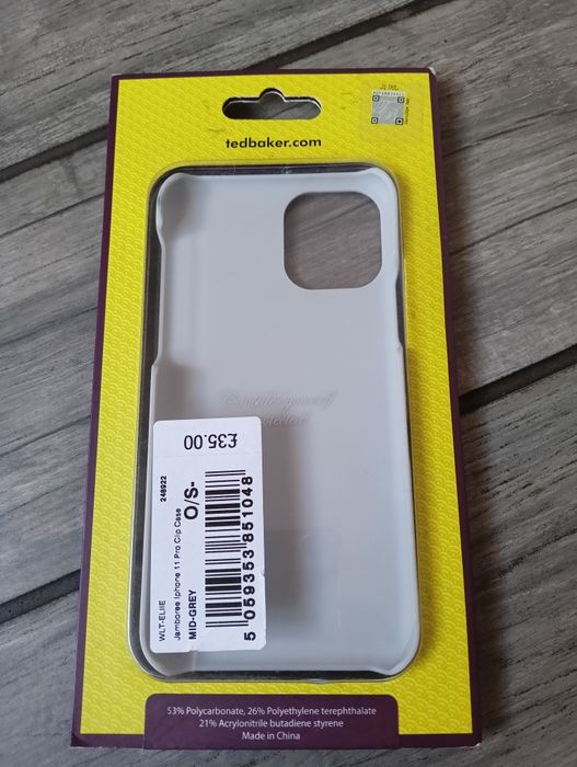 Etui na telefon iPhone 11 Pro, case na telefon Ted Baker