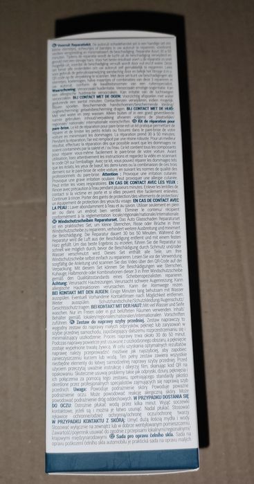 Zestaw Naprawczy Do Szyb Samochodowych Valma