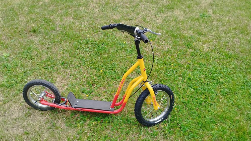 Hulajnoga SMJSPORT pompowane koła