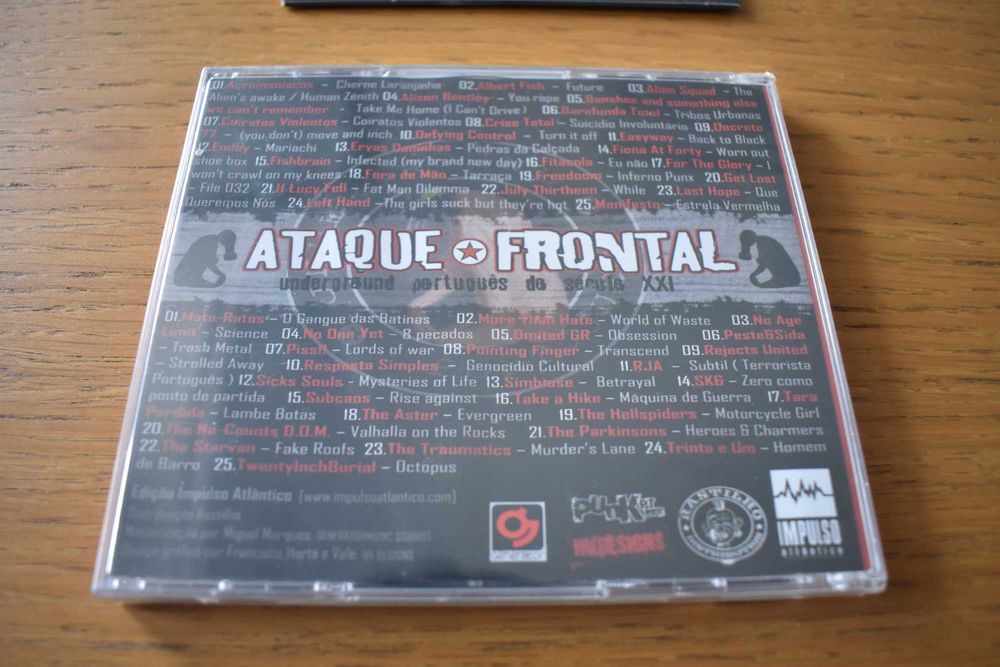 Ataque Frontal - coletânea punk nacional
