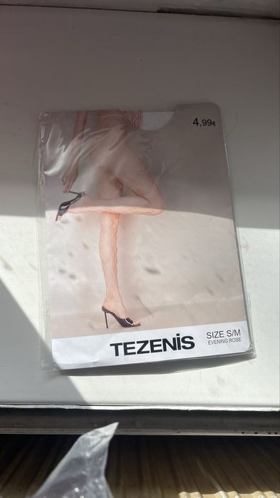 Rajstopy Tezenis róźowe S/M