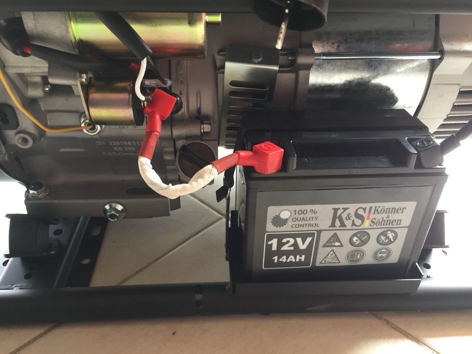 Генератор бензиновий 5 кВт Könner&Söhnen KS7000E-3 відкритого типу