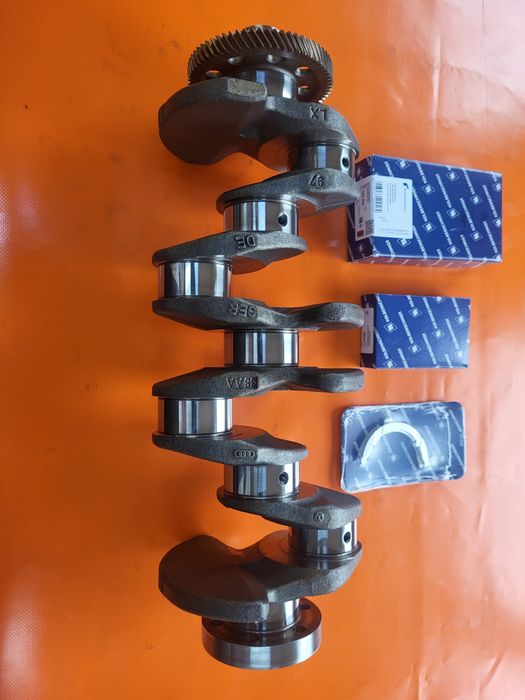 Wał korbowy, nowe panewki, Vw T5 biturbo CFC nominał idealny