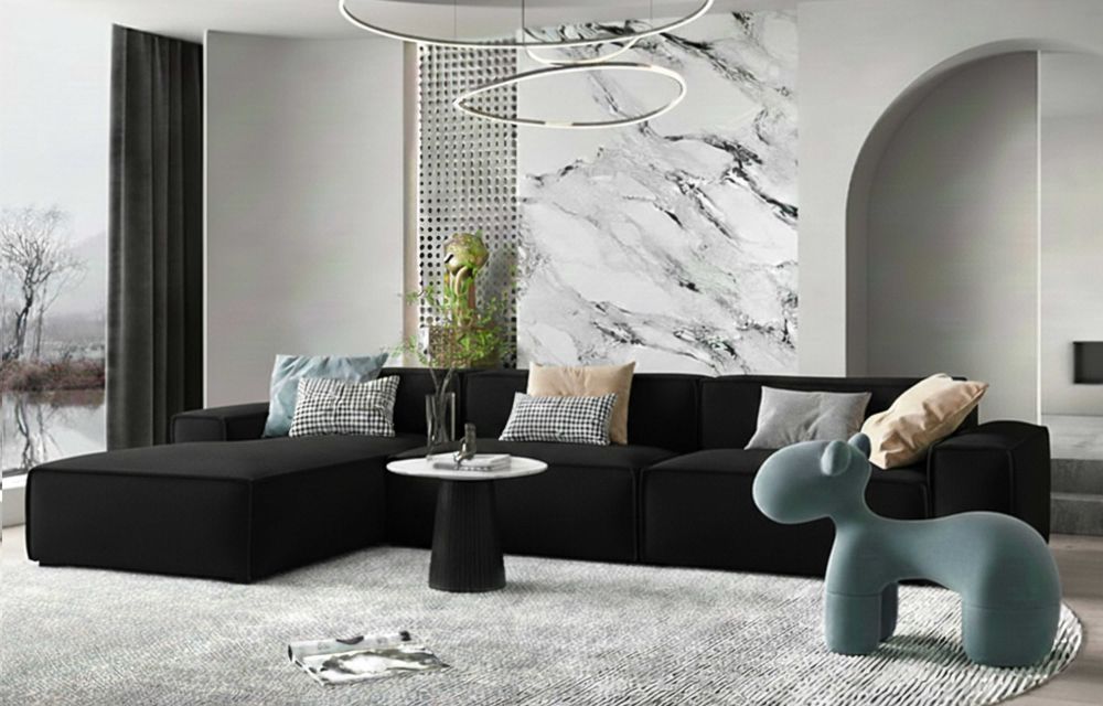 Narożnik SANTA modułowy jakość Premium 330x185 Pianka HR od Producenta