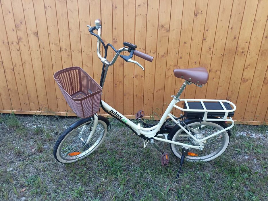 Rower elektryczny składany Nilox J1 Plus moc 250W