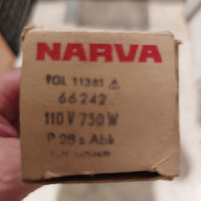 żarówki projekcyjne narva