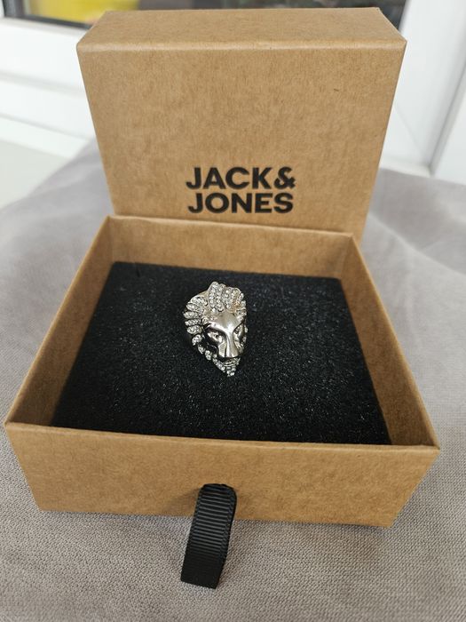 Pierścień Jack&Jones koloru srebrnego